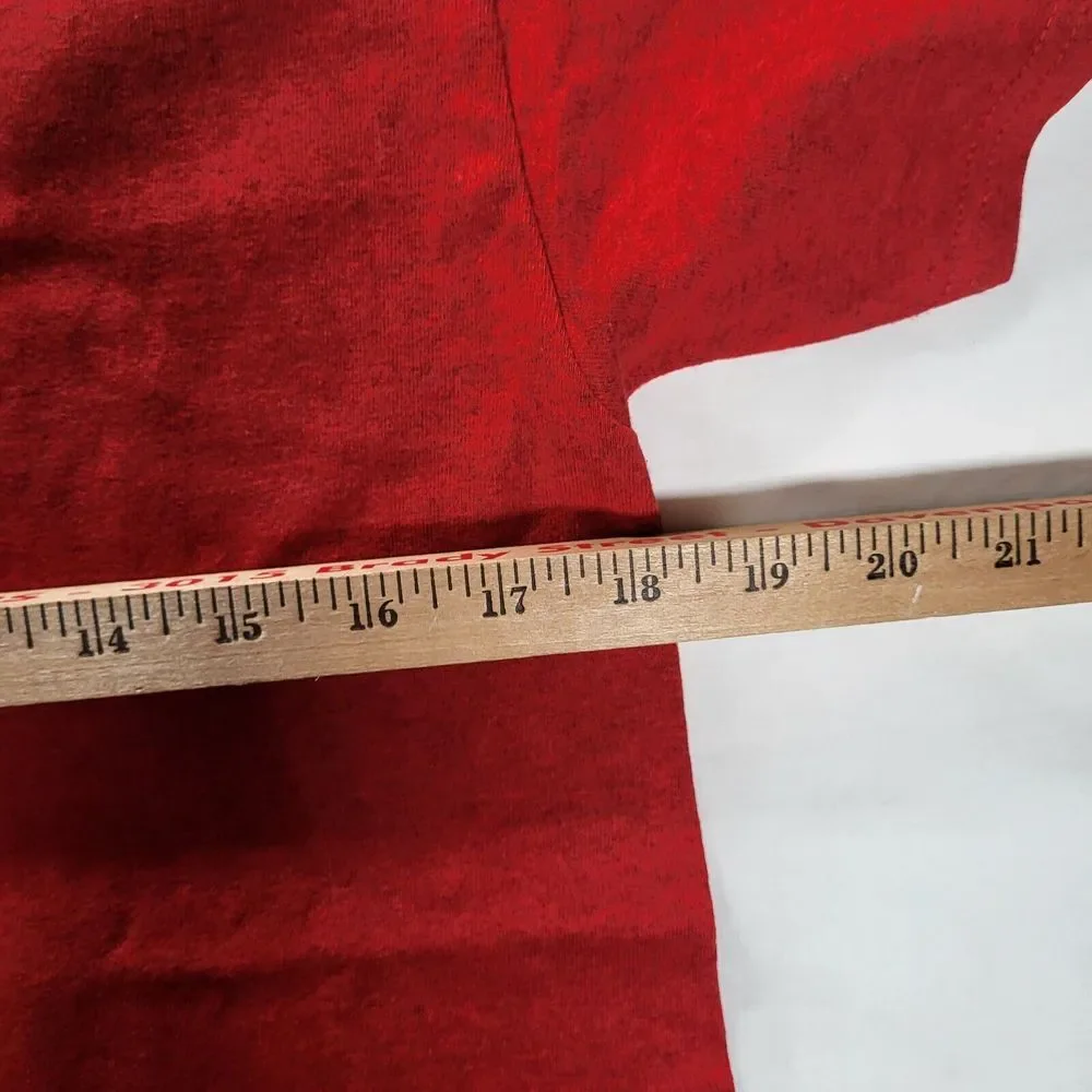 St.‎ Louis Cardinals Men's Medium Majestic Red Tshirt Birds on Bat STL - Picture 7 of 8